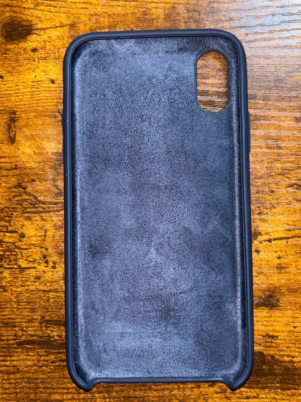 XR Silicone iPhone Case - Midnight Blue✅✅🔥🔥